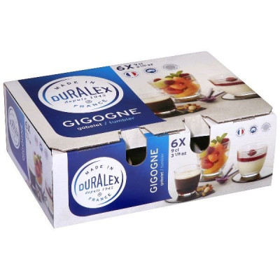 GOBELET GIGOGNE 9CL X6