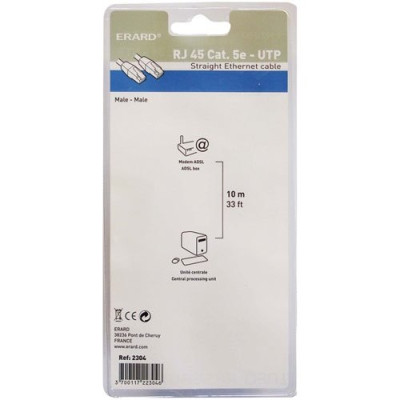 CORDON RJ45 CAT.5E 10M       SC (Vendu par 1)
