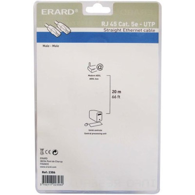 CORDON RJ45 CAT.5E 20M       SC (Vendu par 1)