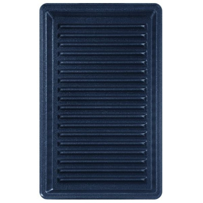 JEU DE PLAQUES: 1 GRILL PANINI POUR CROQUE GAUFRE - XA800312 - Noir