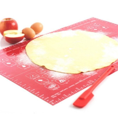 Grande feuille à pâtisserie 60 x 40 cm Rouge