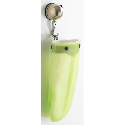 Gant de cuisine silicone & coton Vert