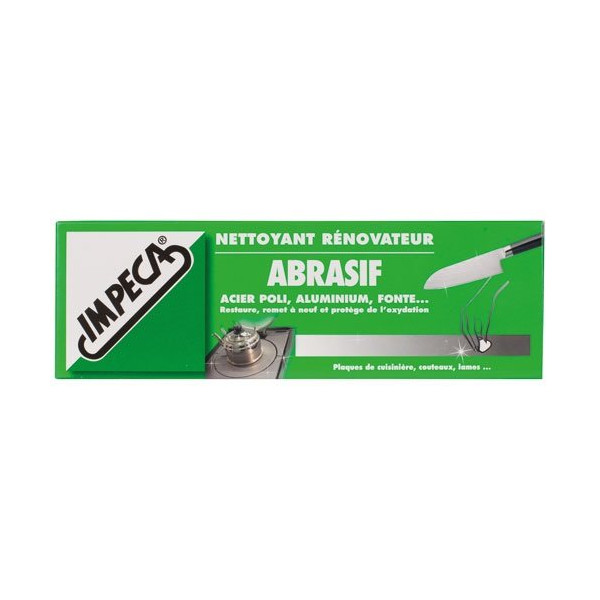 IMPECA - Nettoyant abrasif pour plaques tube de pâte 100 ml