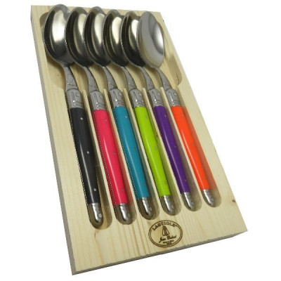 COFFRET 6 CUILLERES TABLE TONIC MIX