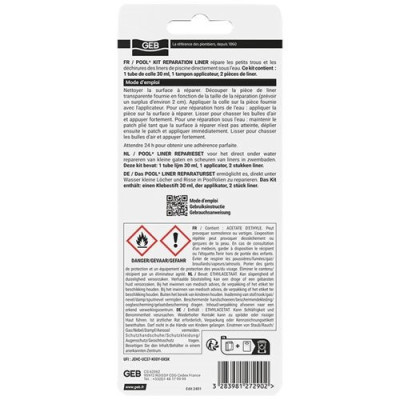 POOL KIT REPARATION LINER (Vendu par 1)