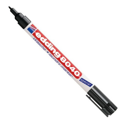 MARQUEUR SPECIAL TISSUS NOIR   8040 (Vendu par 5)