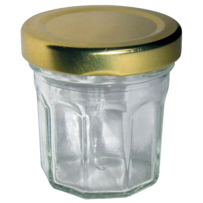 PACK 12 CONFITURIERS 44ML COUV DORE