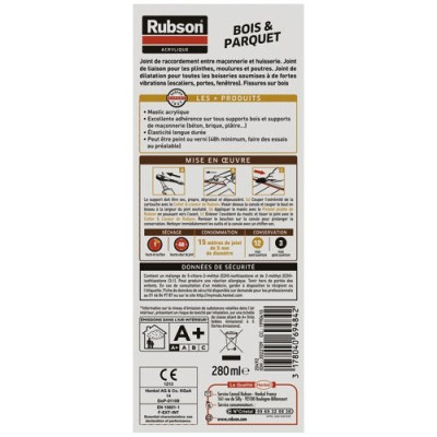 MASTIC BOIS C.280ML FINITION WENGE (Vendu par 1)