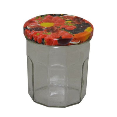 PACK 6 CONFITURIERS 324ML COUVERCLE FR