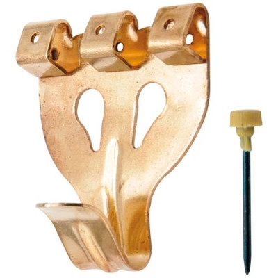 CROCHET ACIER LAITON N 4 CTE 03 1006 (Vendu par 1)