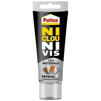 PATTEX ONE FOR ALL CRYSTAL TUBE 90G (Vendu par 1)