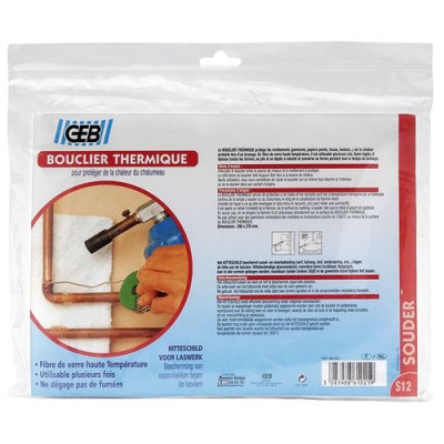 BOUCLIER THERMIQUE 20X27CM (Vendu par 1)