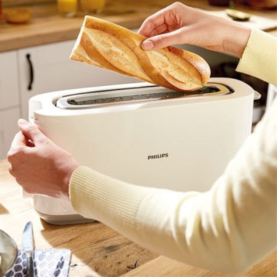 GRILLE PAIN DAILY 830W BLANC (Vendu par 6)