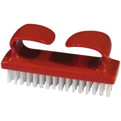 BROSSE ONGLES NYLON 1 FACE A POIGNEE (Vendu par 1)