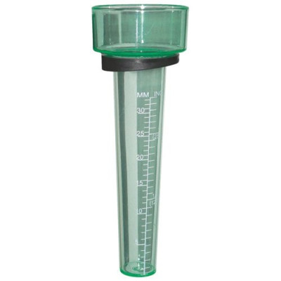 PLUVIOMETRE VERT SUR CARTE (Vendu par 1)