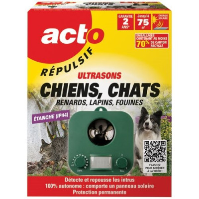 RETRO REPUL.ULTRASON CHIENS CHATS (Vendu par 1)