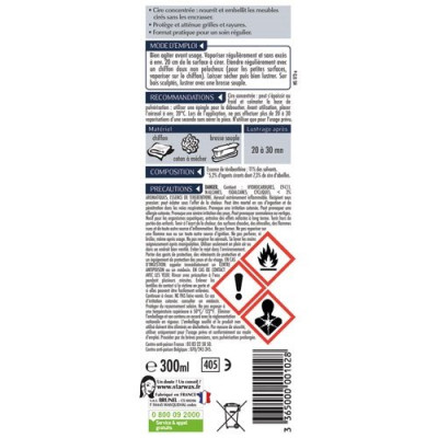 CIRE ANTIQ.STARW.BBE 300ML BOIS CL.102 (Vendu par 1)