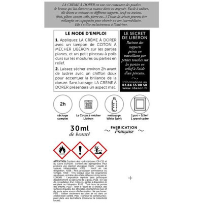 CREME A DORER BLISTER 30ML CHANTILLY