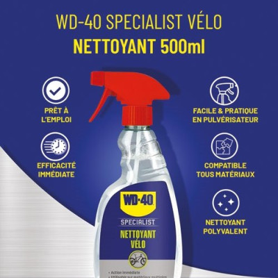 WD40 BIKE NETTOYANT COMPLET 500ML (Vendu par 1)