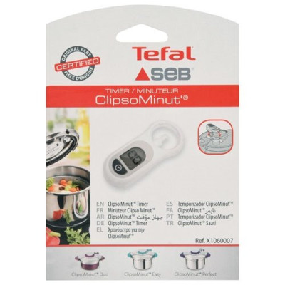 SEB - X1060007 - Minuteur Pour Clipso Minut' Blanc