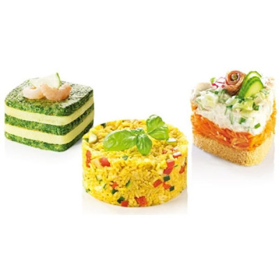 MOULES POUR FACONNER DES PLATS 4 PCS