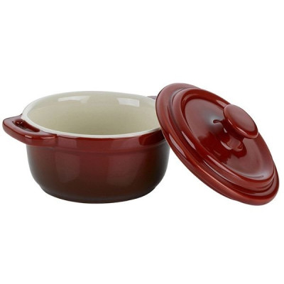 COCOTTE CERAMIQUE MALIN ROUGEROND 10