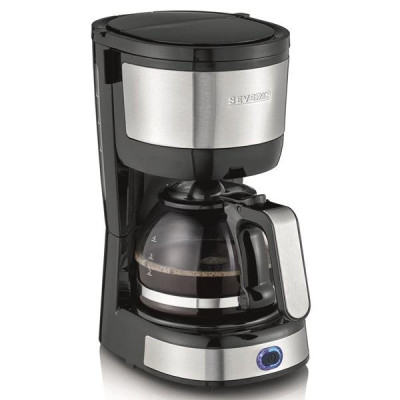 CAFETIERE 4-6T 0.46L NOIR INOX