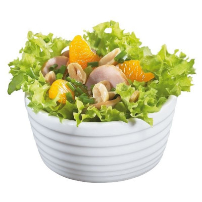 RAMEQUIN 9CM PORCELAINE BLANC (Vendu par 24)