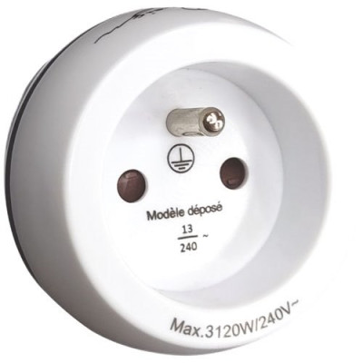 Adaptateur 2P+T Grande Bretagne 240V 3120W