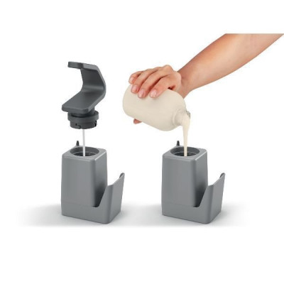 DISTRIBUTEUR SAVON PORTE EPONG SOAPTEX