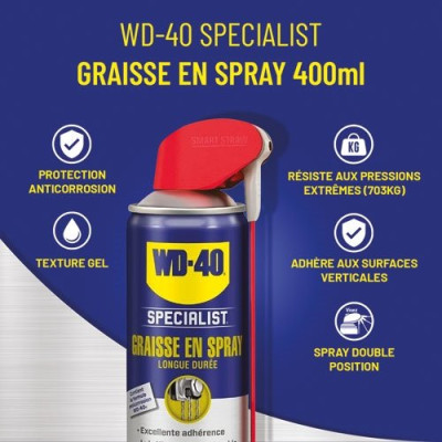 WD40 SPECIALIST GRAISSE L.D 400ML
