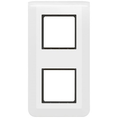 SUP.+PLAQ 2X2MOD V BLC MOSAIC