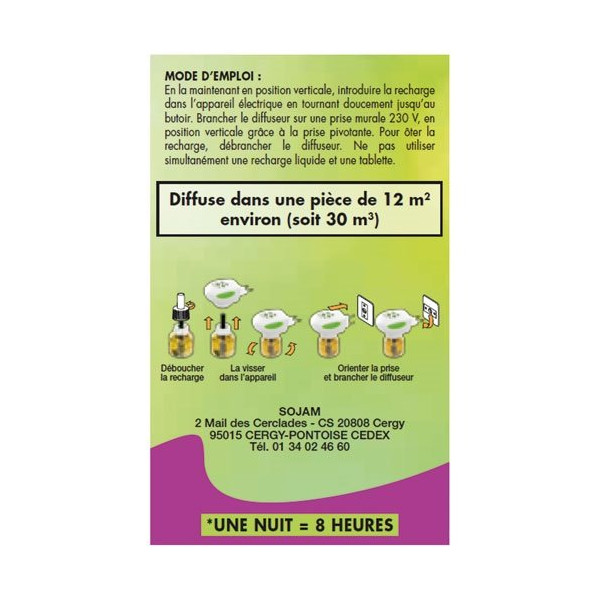 ACTO - Acto recharge liquide diffuseur citronnelle 22.5ml