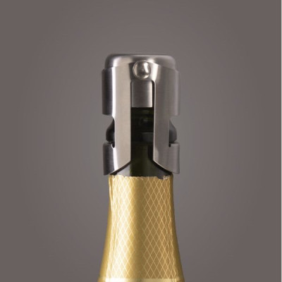 BOUCHON CHAMPAGNE ACIER BROSSE