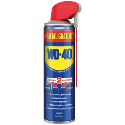 Produit Multifonction Spray Double Position 400ml+40ml GRATUIT