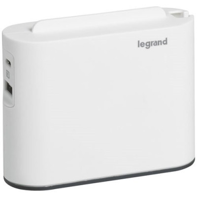 QUADRIPLITE 2P+USB LATERALE 2P 6A BL/N