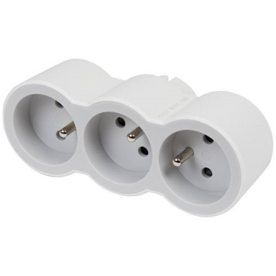 TRIPLITE FB 3X2P+T STD FRONT. BLC/GRIS