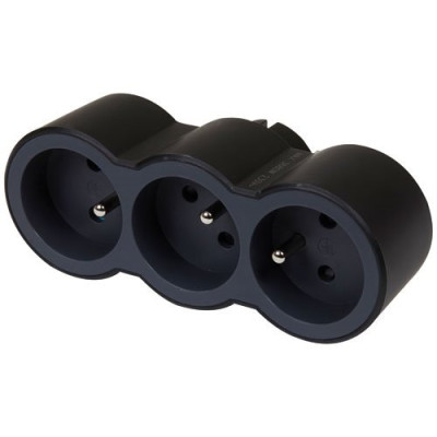 TRIPLITE FB 3X2P+T STD FRONT. NOIR