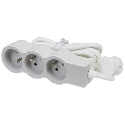MULTIPRISE FB 3X2P+T STD 1.5M BLC/GRIS