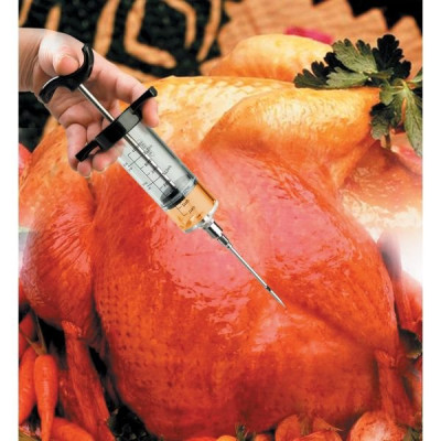 SERINGUE A SAUCE 50ML 23CM PLAST.