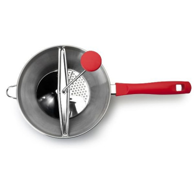 PRESSE PUREE INOX 24CM 3 DISQUES