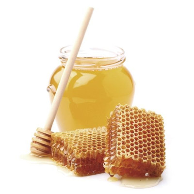 CUILLERE A MIEL EN BOIS 18CM