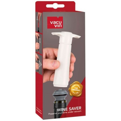 POMPE A VIDE 2 BOUCHONS BLANCHE (Vendu par 6)