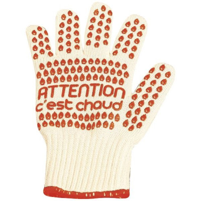 GANT ANTI CHALEUR COTON ET SILICONE