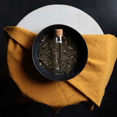 INFUSEUR A THE TUBE VERRE