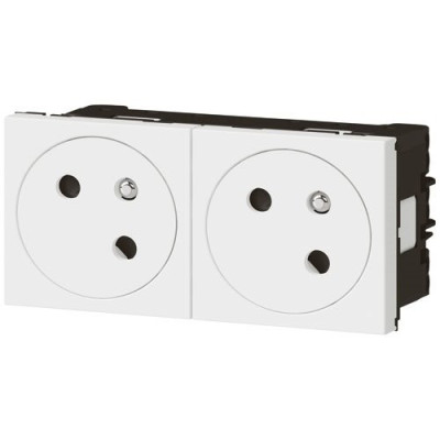 MOSAIC PRISE 2X2P+T PRECABLEE 4 MOD.