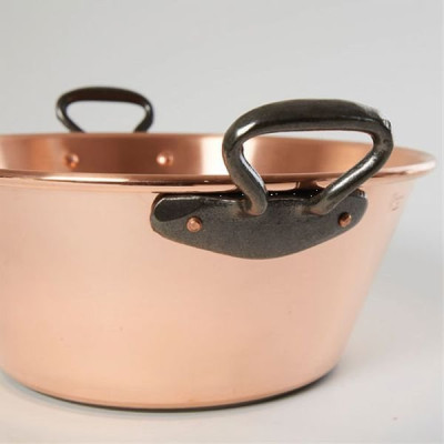 BASSINE CONFITURE CUIVRE 26 INDUCTION