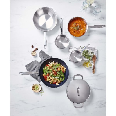 CASSEROLE MAESTRO INOX 12CM 2BECS