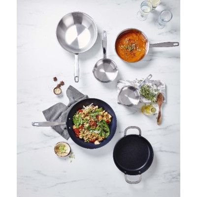 CASSEROLE MAESTRO INOX 14CM 2BECS