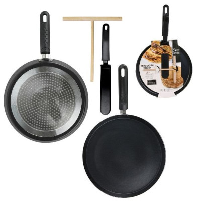 COFFRET CREPIERE INDUCTION NOIRE 28CM